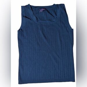 Willi Smith Black Ribbed Tank